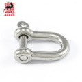 Factory direct price screw pin Galvanized stainless steel ship fender mooring anchor chain shackle